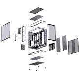 Case PC JONSBO BO400CG – ATX Gaming Case| Thiết Kế Hiện Đại